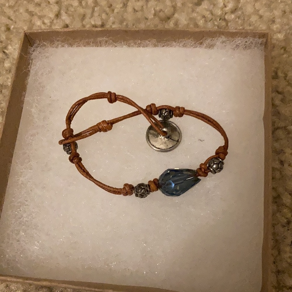 Blue stone braclet - Picture 2 of 4